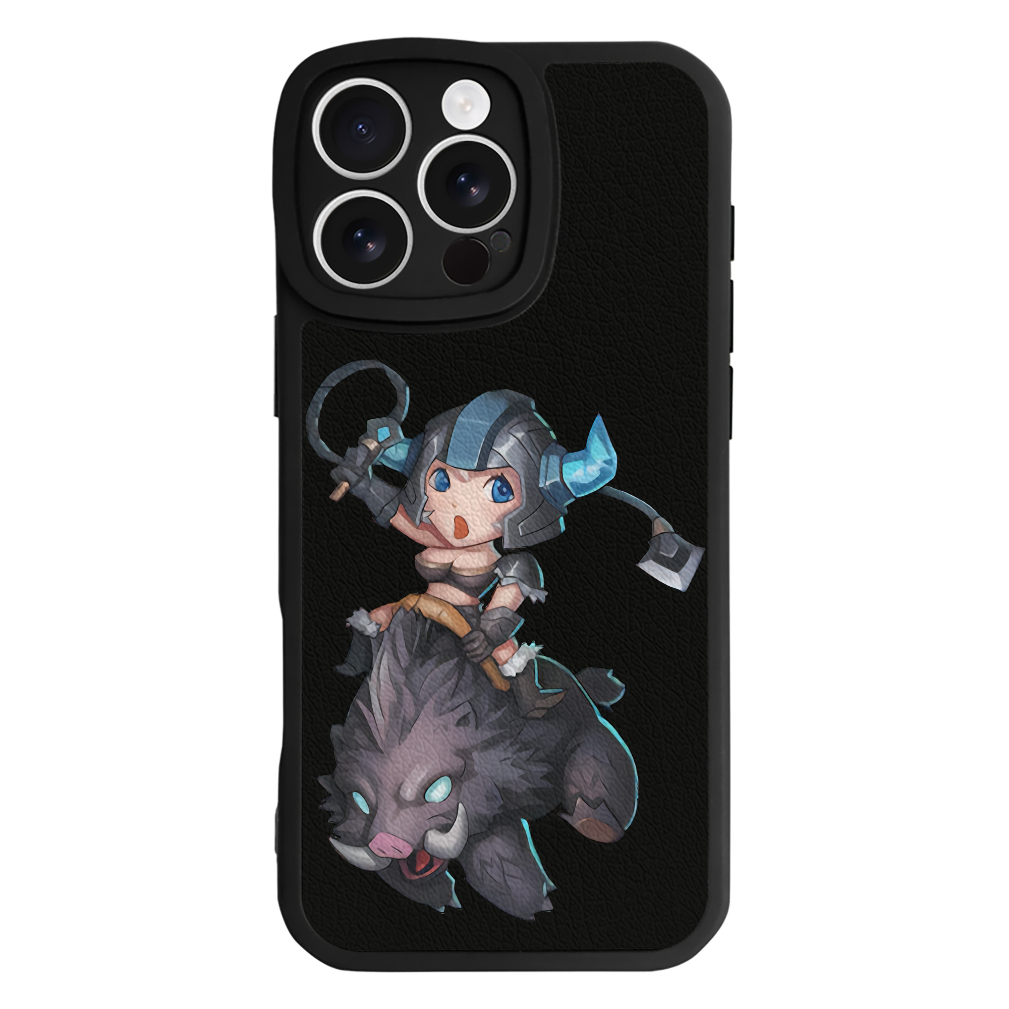 リーグ・オブ・レジェンド League of Legends LOL 【iPhone 16シリーズ対応】シリコンスマホケース（レザー調） 材質：シリコン